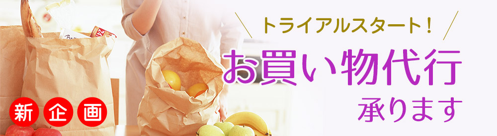 お買い物代行承ります！　文化堂豊洲店限定トライアルスタート！